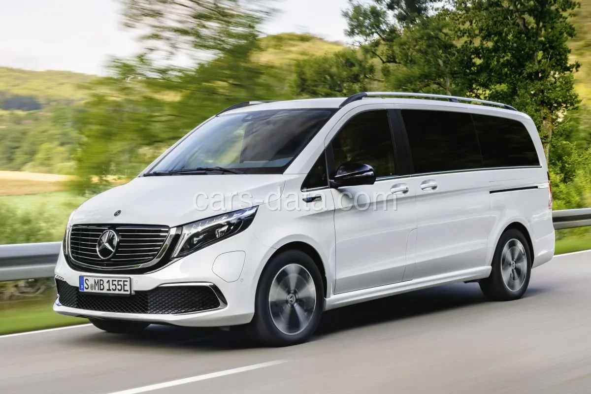 Mercedes-Benz EQV 300 Long 2020 front view