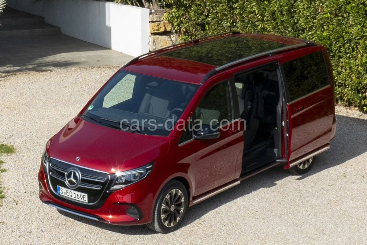 Mercedes-Benz EQV 300 Extra Long 2024 front view