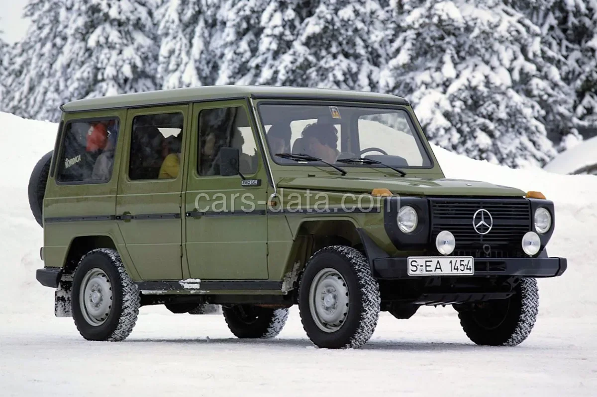 Mercedes-Benz Κλάση G 280 GE Estate Long 1982 front view