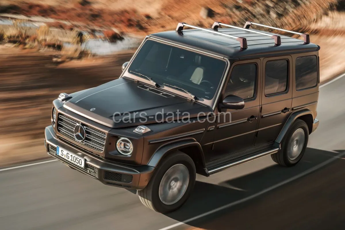 Mercedes-Benz Třída G G 400 d 2020 front view