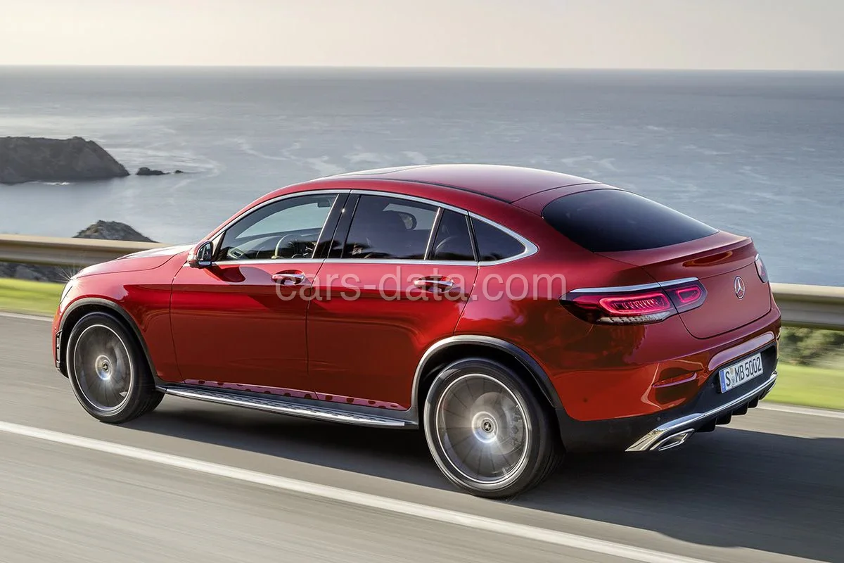 Mercedes-Benz GLC 200 d Coupé 2019 front view