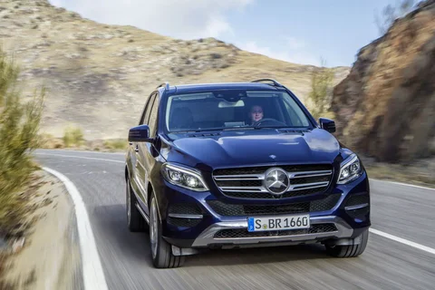 Mercedes-Benz GLE 2015 front view