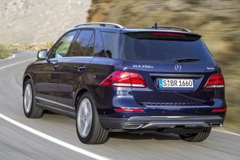 Mercedes-Benz GLE 500 e 4Matic 2015 view 8