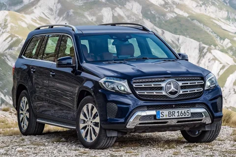 Mercedes-Benz GLS 2015 front view