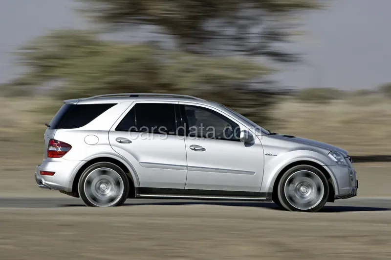 Mercedes-Benz Třída M ML 63 AMG 2008 front view