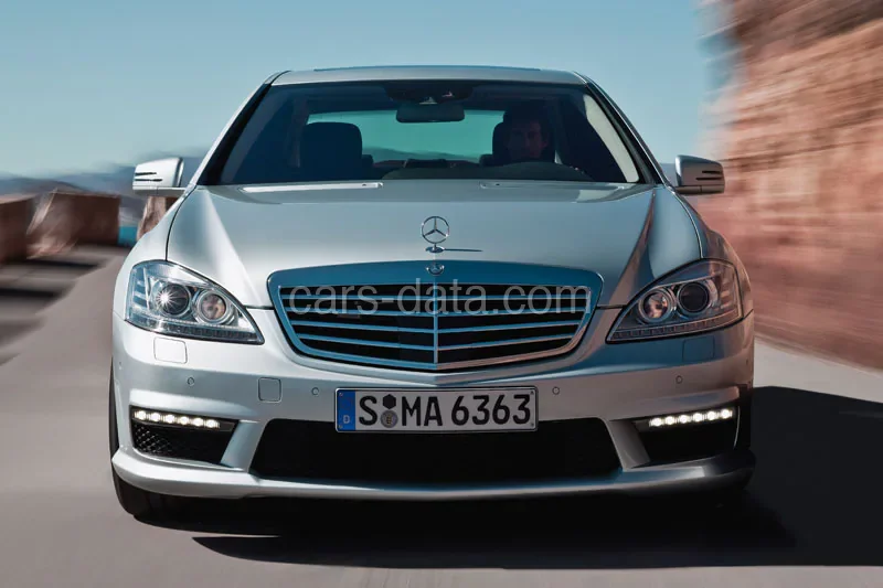 Mercedes-Benz Κλάση S S 63 AMG 2009 front view