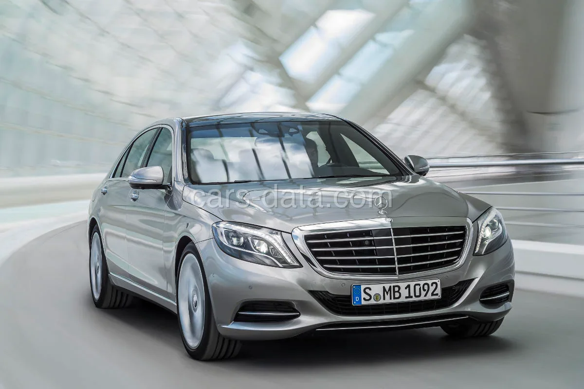 Mercedes-Benz Κλάση S S 500 e Long 2014 front view