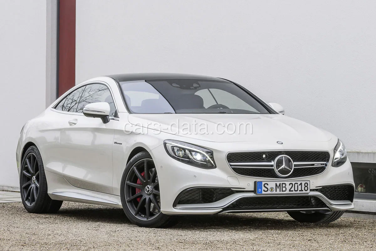 Mercedes-Benz Třída S S 500 Coupé 2015 front view