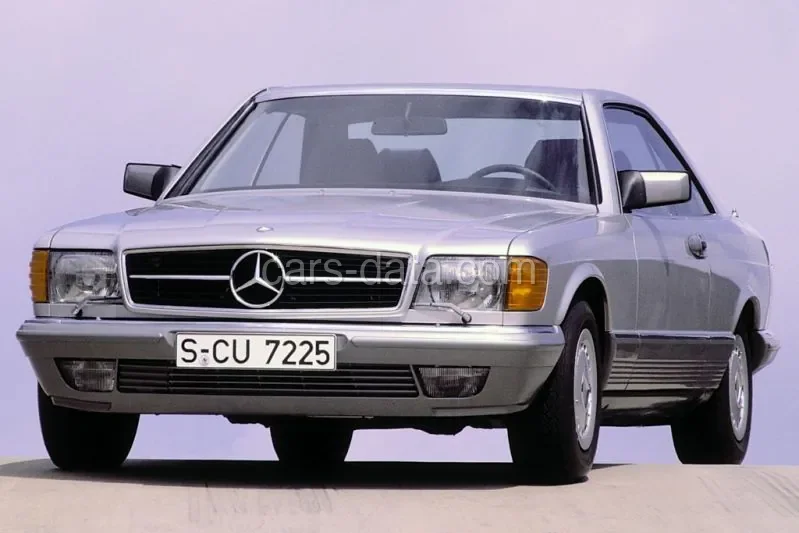 Mercedes-Benz Κλάση S 500 SEC 1982 front view