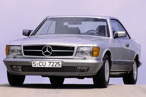 Mercedes-Benz Κλάση S 1982 front view