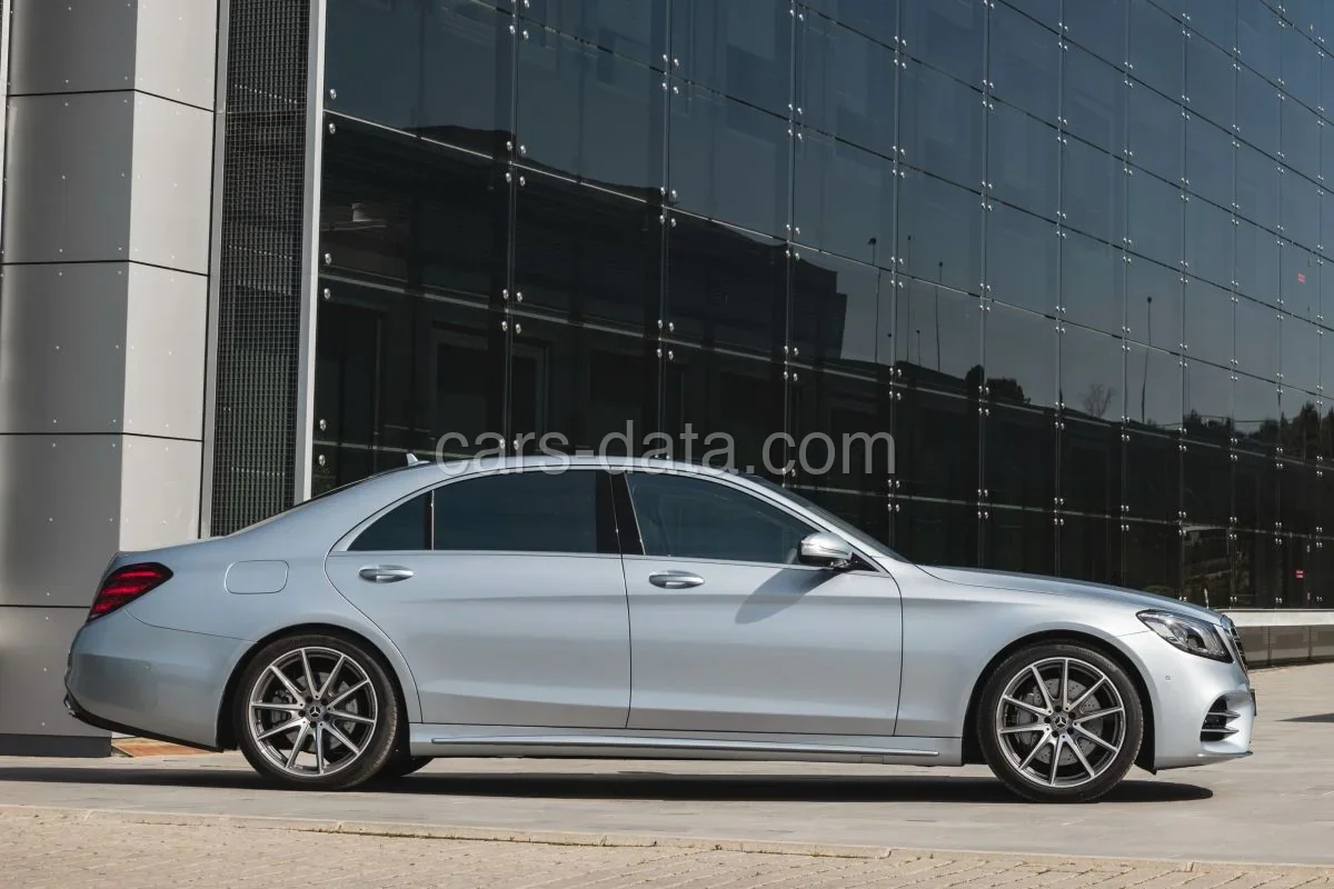 Mercedes-Benz Κλάση S S 560 e Long 2018 front view