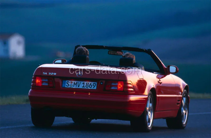 Mercedes-Benz SL 320 1998 front view