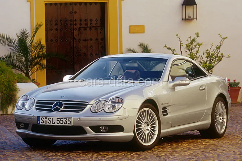 Mercedes-Benz SL 55 AMG 2002 front view