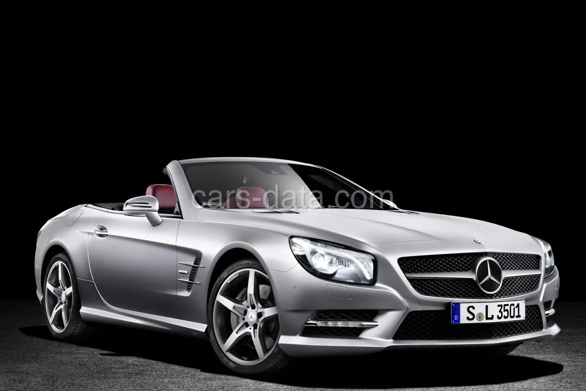 Mercedes-Benz SL 400 2014 front view