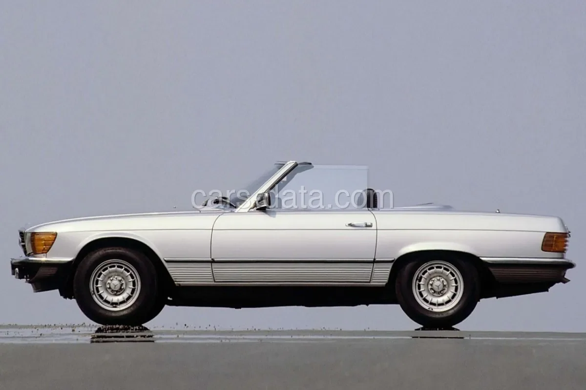 Mercedes-Benz SL 500 SL 1980 front view
