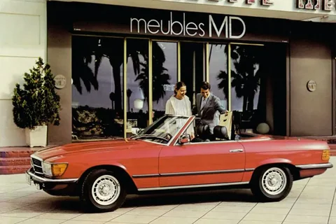 Mercedes-Benz SL 500 SL 1980 view 8