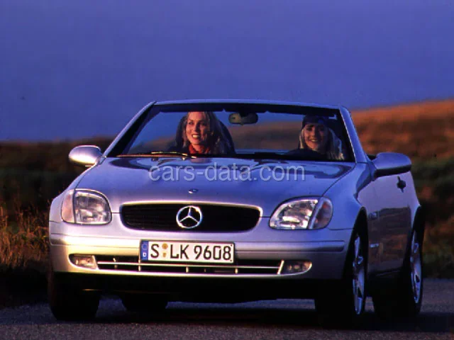 Mercedes-Benz SLK 230 Kompressor 1996 front view