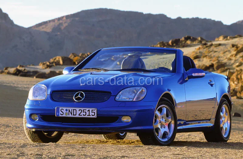 Mercedes-Benz SLK 200 Kompressor 2000 front view