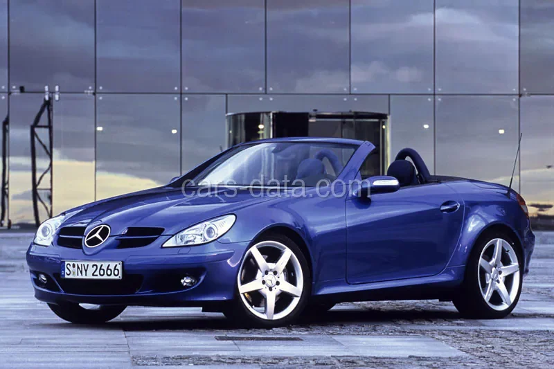 Mercedes-Benz SLK 280 2005 front view