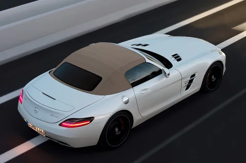 Mercedes-Benz SLS AMG Roadster 2011 view 4