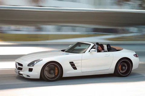Mercedes-Benz SLS AMG Roadster 2011 view 7