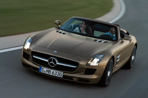 Mercedes-Benz SLS AMG Roadster 2011 view 10