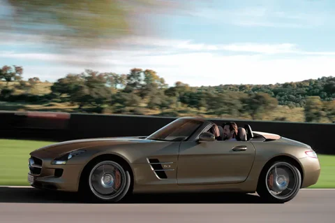 Mercedes-Benz SLS AMG Roadster 2011 view 11