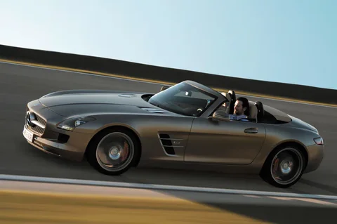 Mercedes-Benz SLS AMG Roadster 2011 view 12