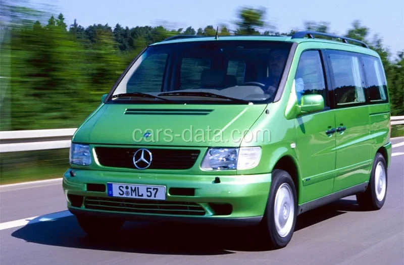 Mercedes-Benz Třída V V 280 Trend 1997 front view