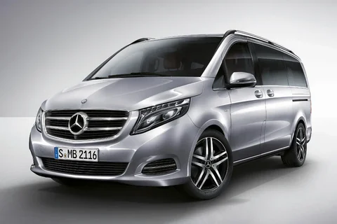 Mercedes-Benz V-Class 2014 front view