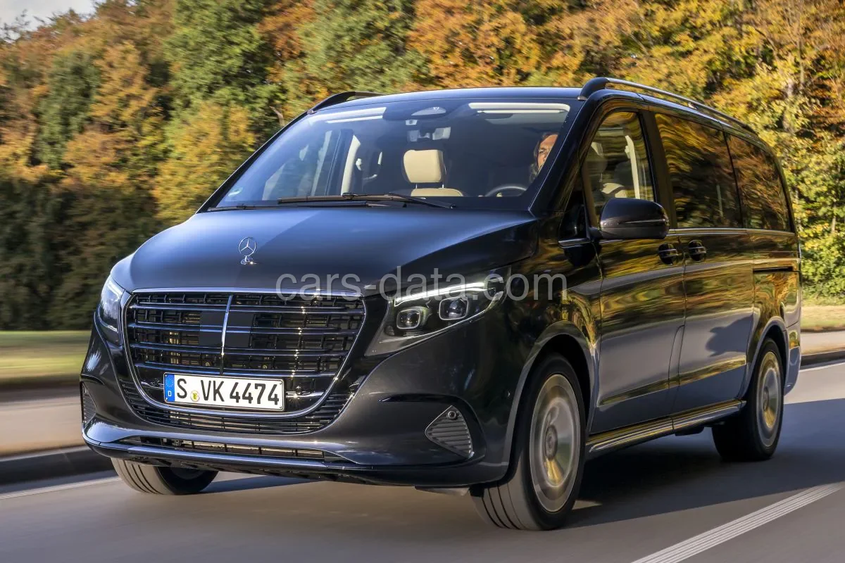 Mercedes-Benz Třída V V 220 d Short 2024 front view