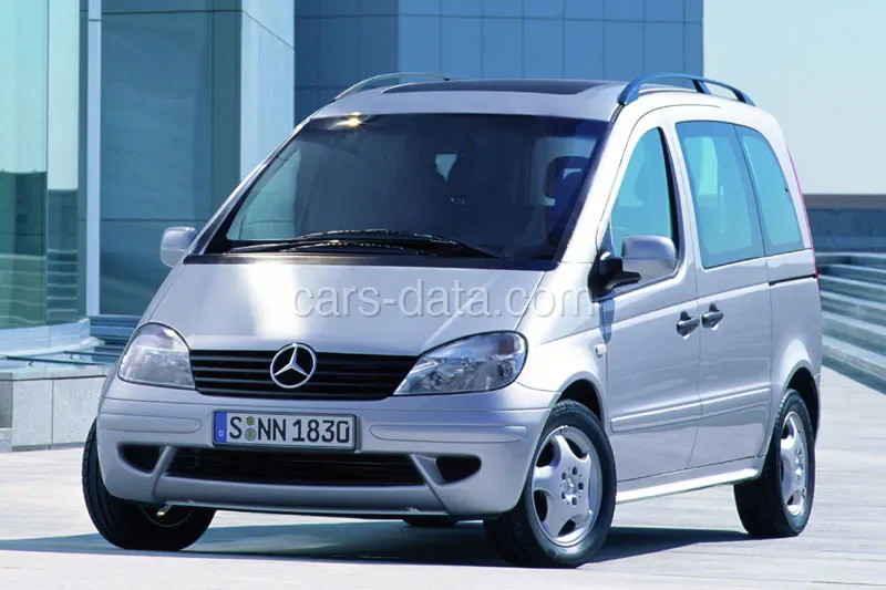 Mercedes-Benz Vaneo Trend 2002 front view