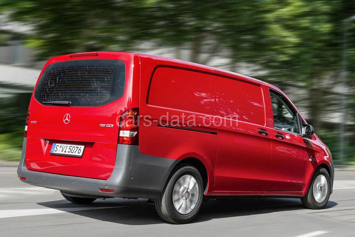 Mercedes-Benz Vito Extra Long 114 CDI 2014 front view