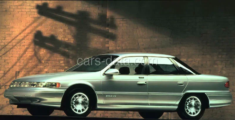 Mercury Sable GS 1992 front view