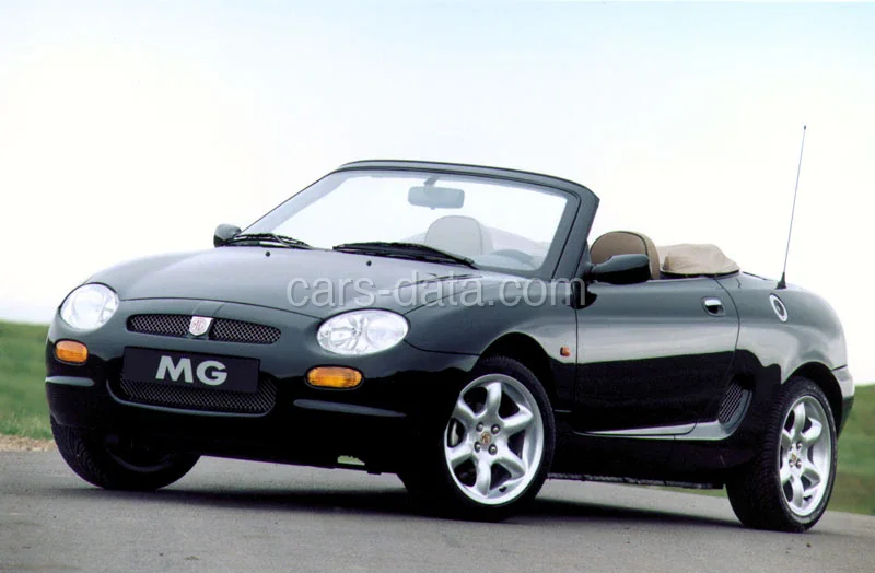 MG F 1.8i VVC 1996 front view