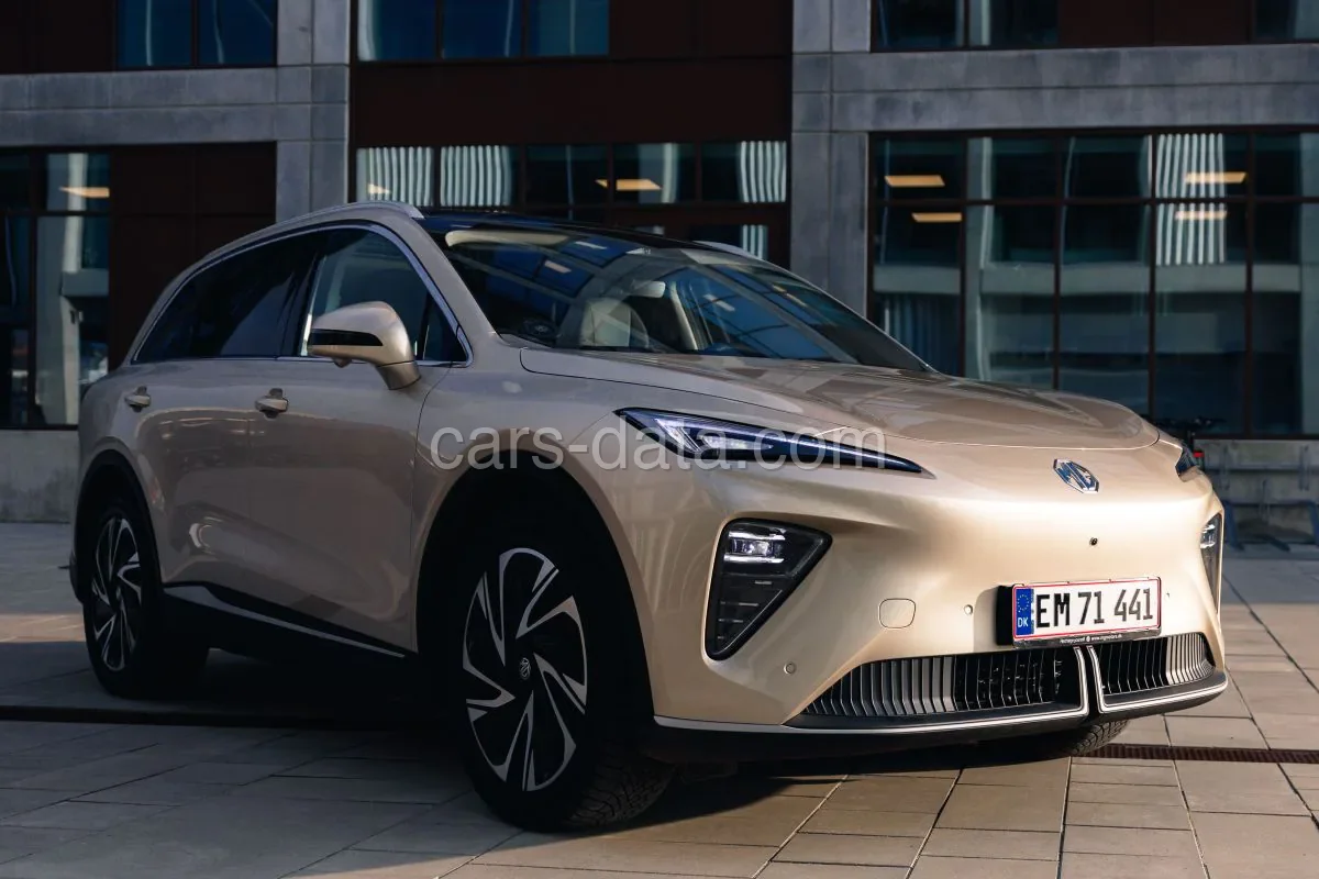 MG S6 Long Range Luxury 2025 front view