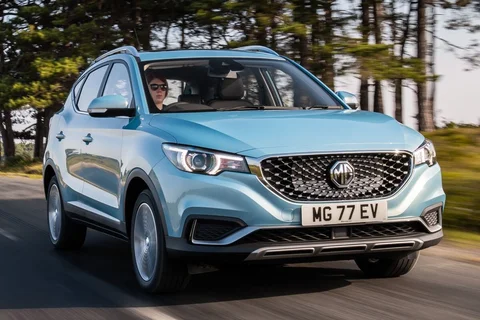 MG ZS EV Luxury 2019 view 12