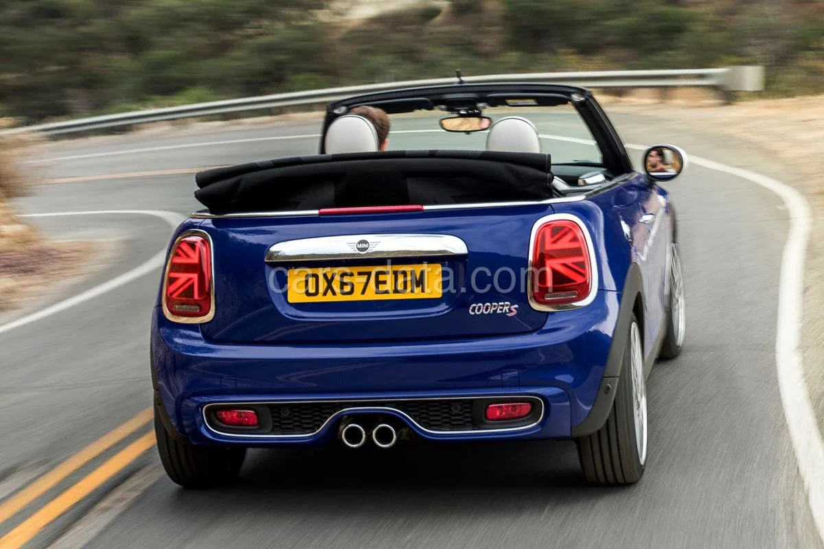 Mini Cabrio Cooper S 2018 front view