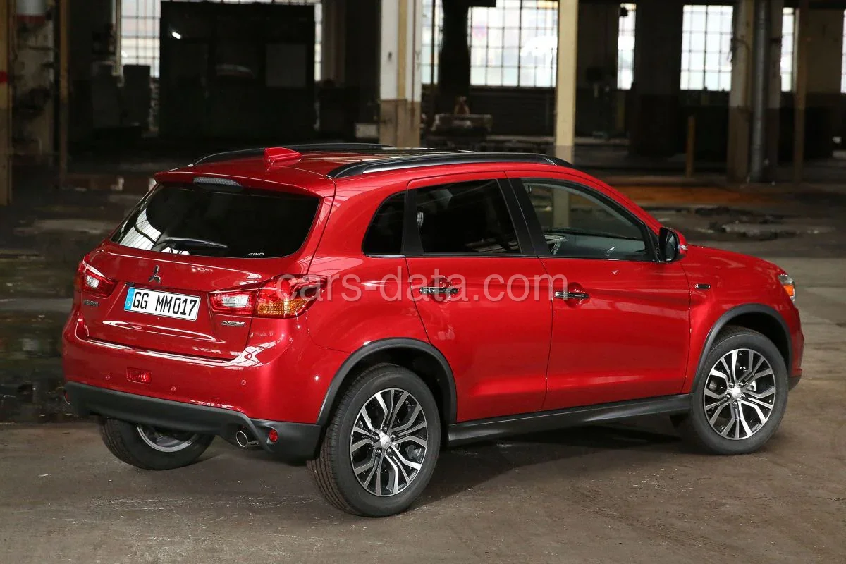 Mitsubishi ASX 1.6 ClearTec Entry 2016 front view