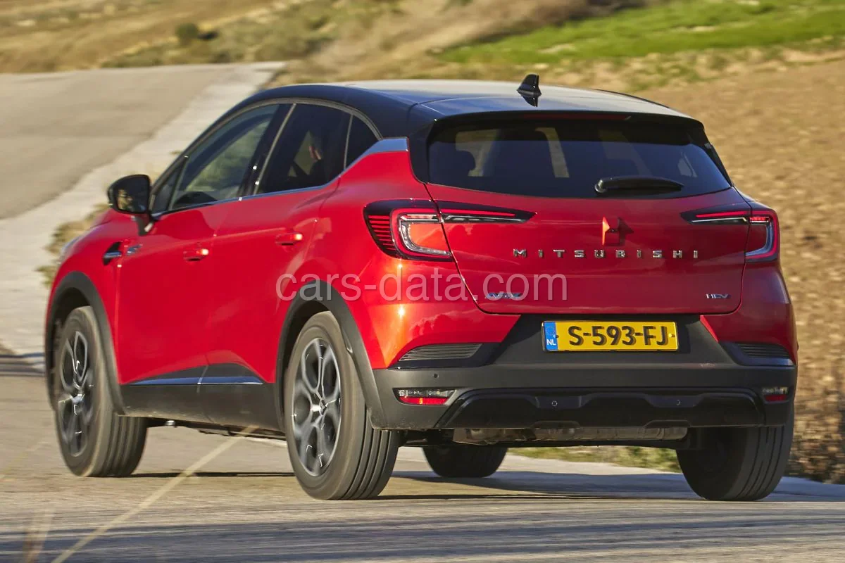 Mitsubishi ASX 1.6 PHEV Intense+ 2023 front view