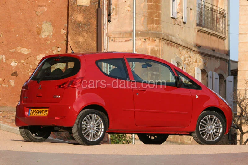 Mitsubishi Colt CZ3 1.5 QS 2007 front view