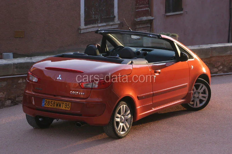 Mitsubishi Colt CZC 1.5 2007 front view