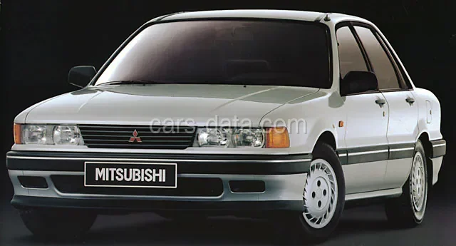 Mitsubishi Galant 1.8 GL 1988 front view