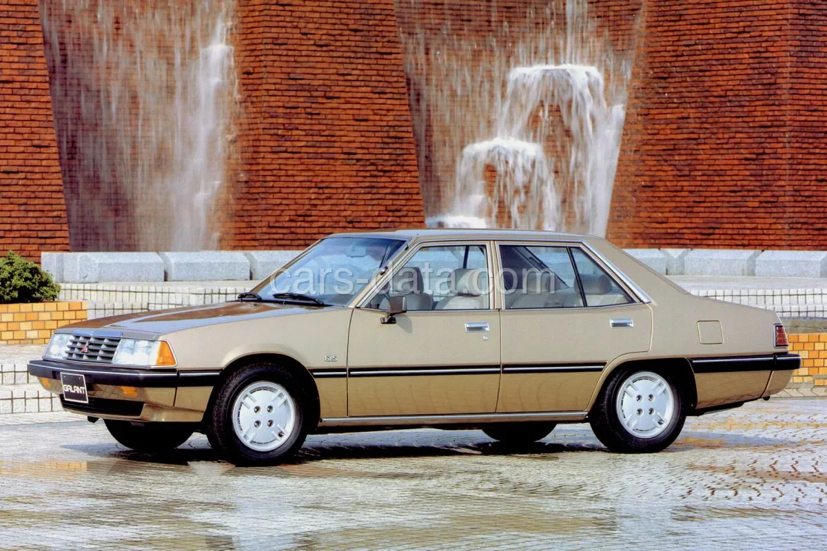 Mitsubishi Galant 2000 GLX 1980 front view