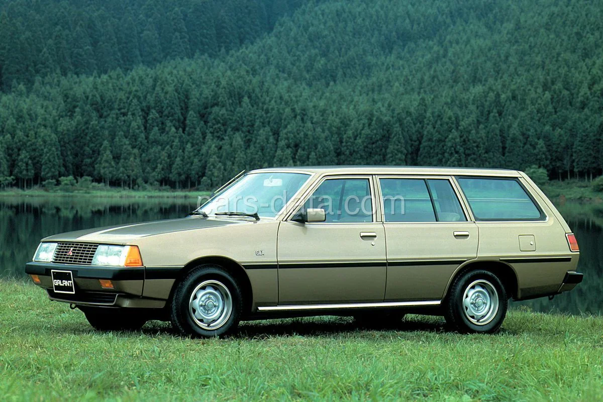 Mitsubishi Galant Estate 2000 GLX 1980 front view