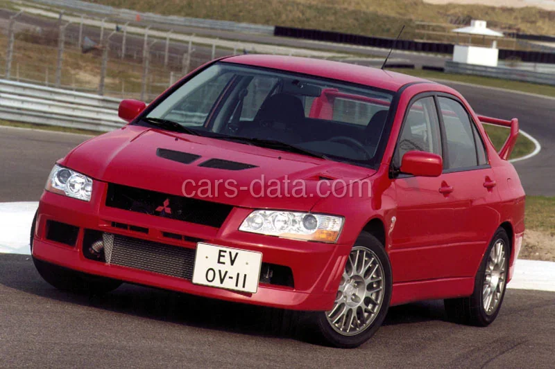 Mitsubishi Lancer Evolution 2001 — Exteriör 1