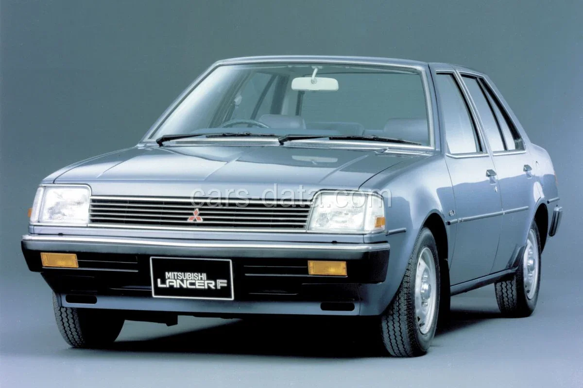 Mitsubishi Lancer F 1200 GL 1983 front view