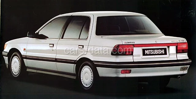 Mitsubishi Lancer 1.8 D GL 1988 front view