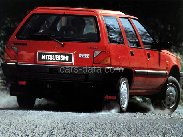 Mitsubishi Lancer Wagon 1.8 D GL 1989 front view