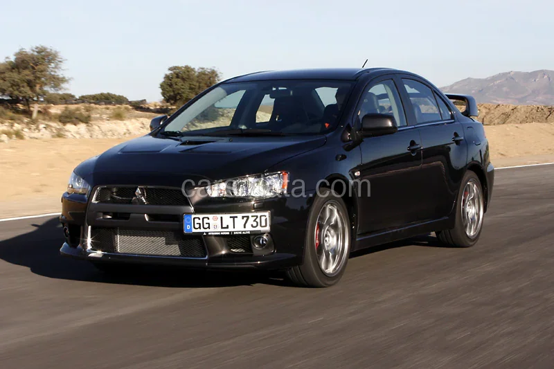 Mitsubishi Lancer Evolution GSR 2008 front view